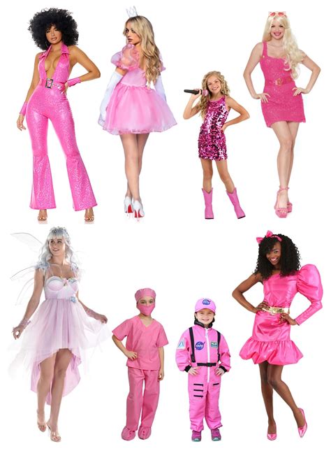 Adult Barbie Halloween Costumes for Men & Women